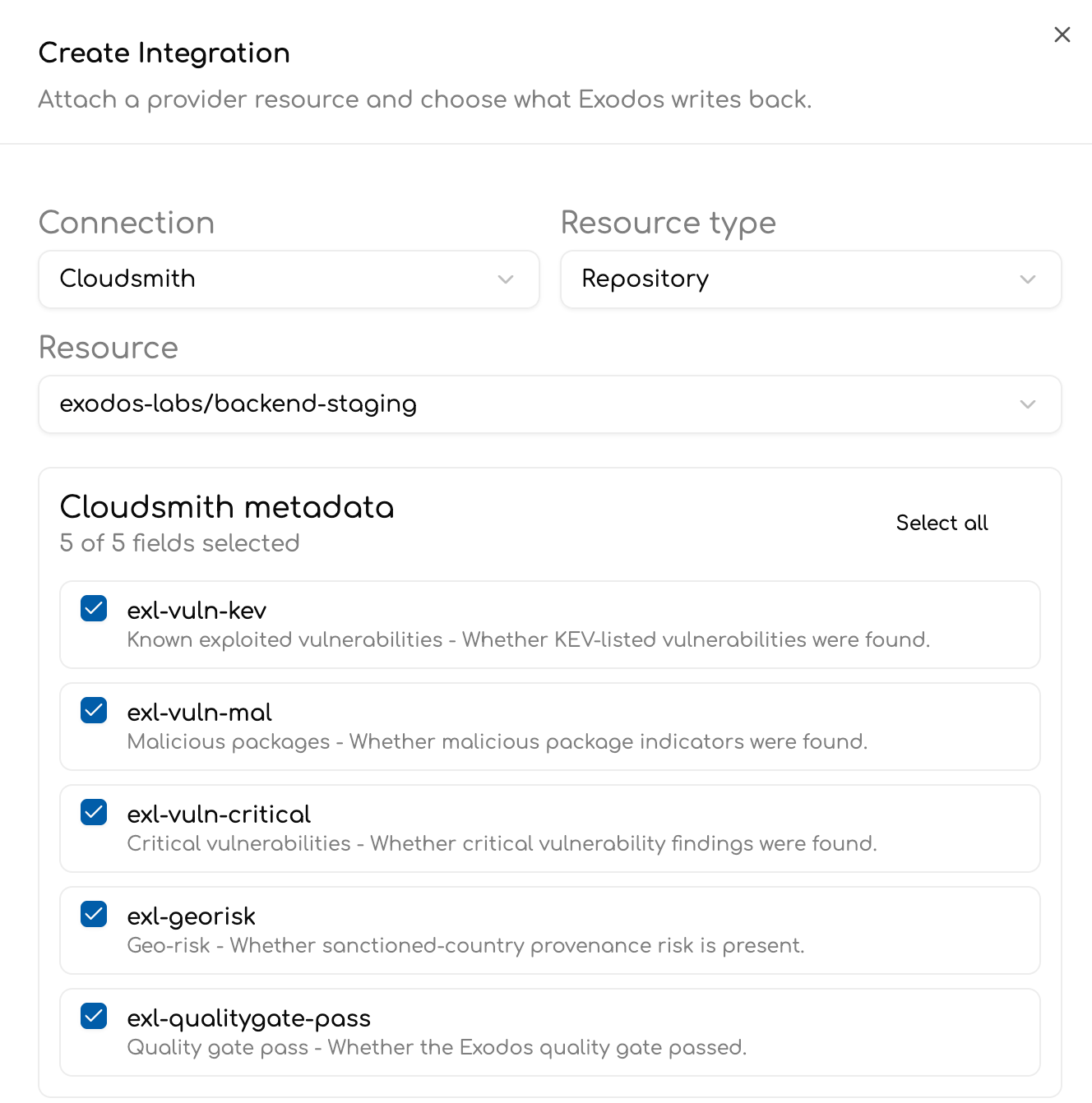 cloudsmith-integration