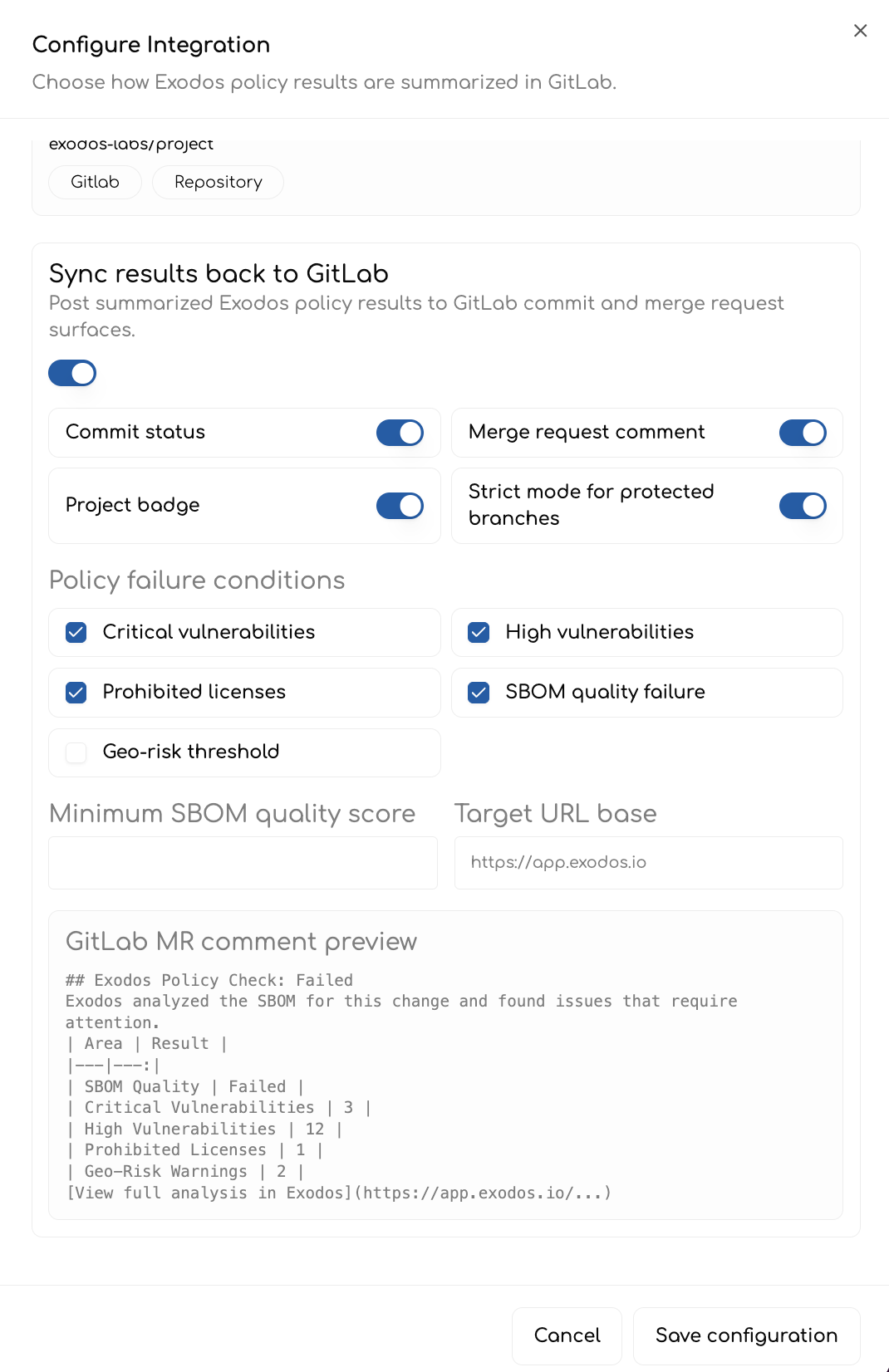 gitlab-integration-configuration